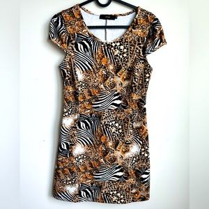 Animal print dress- size small - great condition- Brazilian brand Zoomp